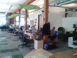 Céglátogatás Oaklandban egy green startup-nál. Mérőeszközöket csinálnak.