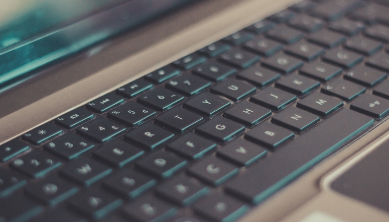 laptop billentyűzet, forrás: Envato Elements