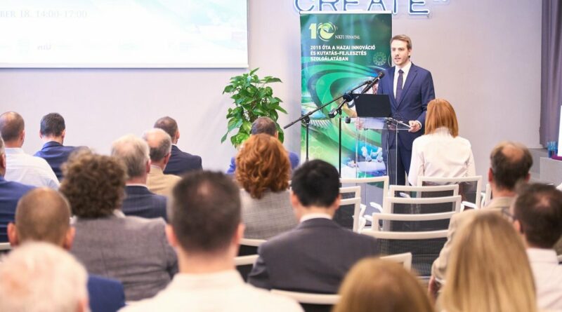 Innovációfinanszírozás konferencia nyitó előadás - Bódis László - kép: NKFI Hivatal, PMSZ