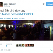 5 éves a Prezi - gratulálunk!!