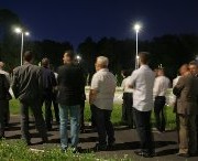 Az intelligens közvilágítás rendszerével ismerkedtek a győriek